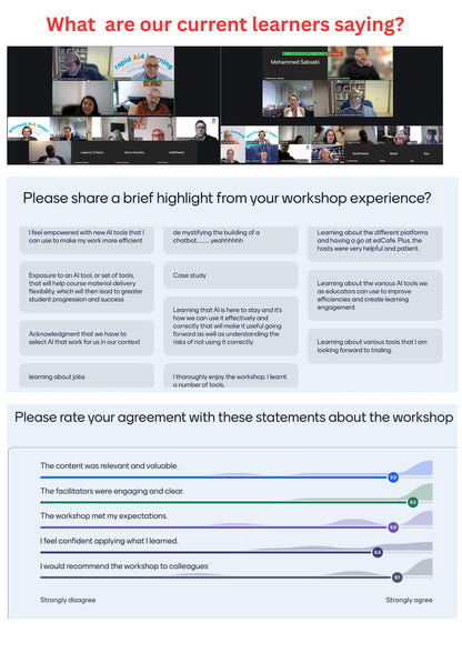 Professional Certificate : Human Centred AI for Learning