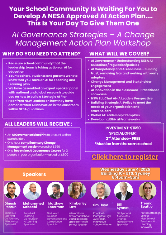 AI Governance Strategies- A Change Management Framework for K-12 Education Leaders
